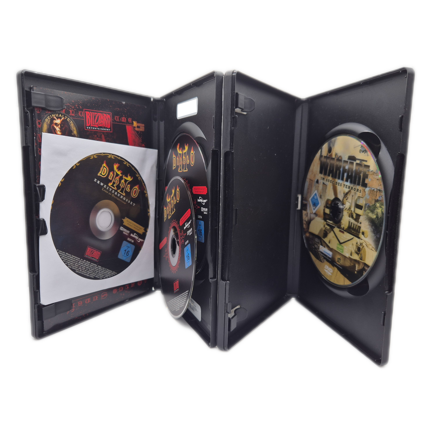 PC Spiele Bundle (ab 16) - Diablo, Blacksad, Counter Strike , Skyrim (9 Spiele)