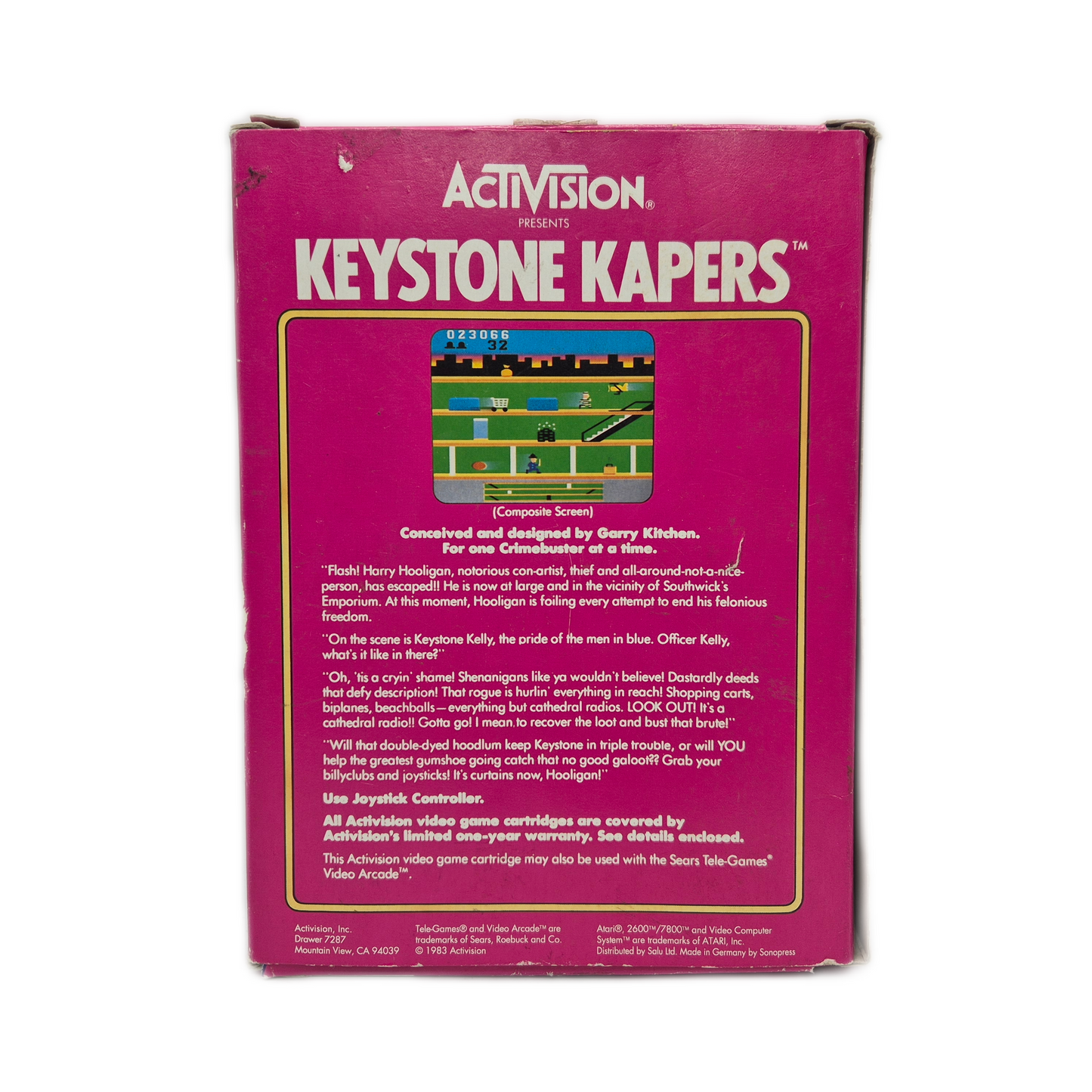 Keystone Kapers - Atari 2600 + Anleitung und OVP