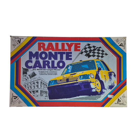 Rallye Monte Carlo Die Nacht der langen Messer Brettspiel Vintage