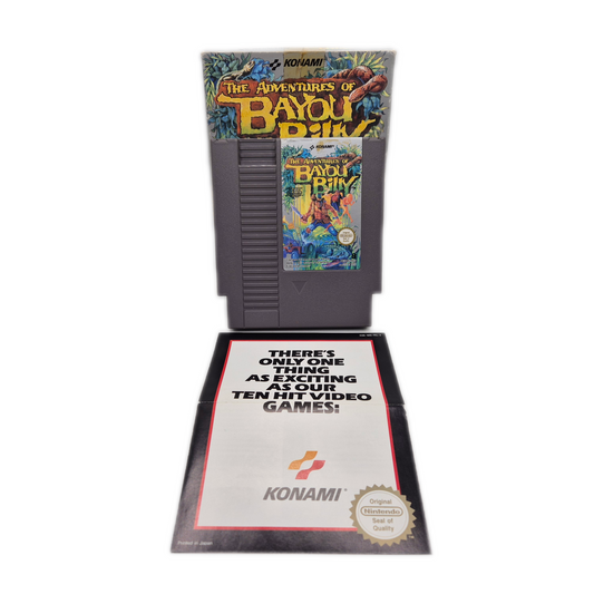 The Adventures of Bayou Billy - Nintendo Entertainment System (NES) Spiel & OVP