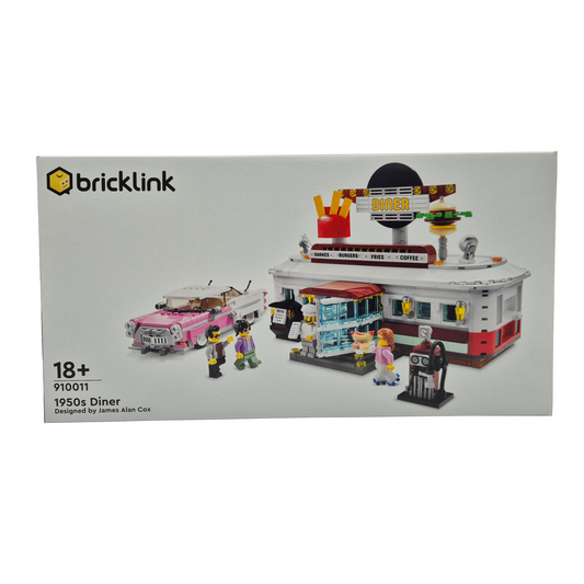 Lego 910011 - Restaurant aus den 1950er-Jahren – Bricklink Designer Program