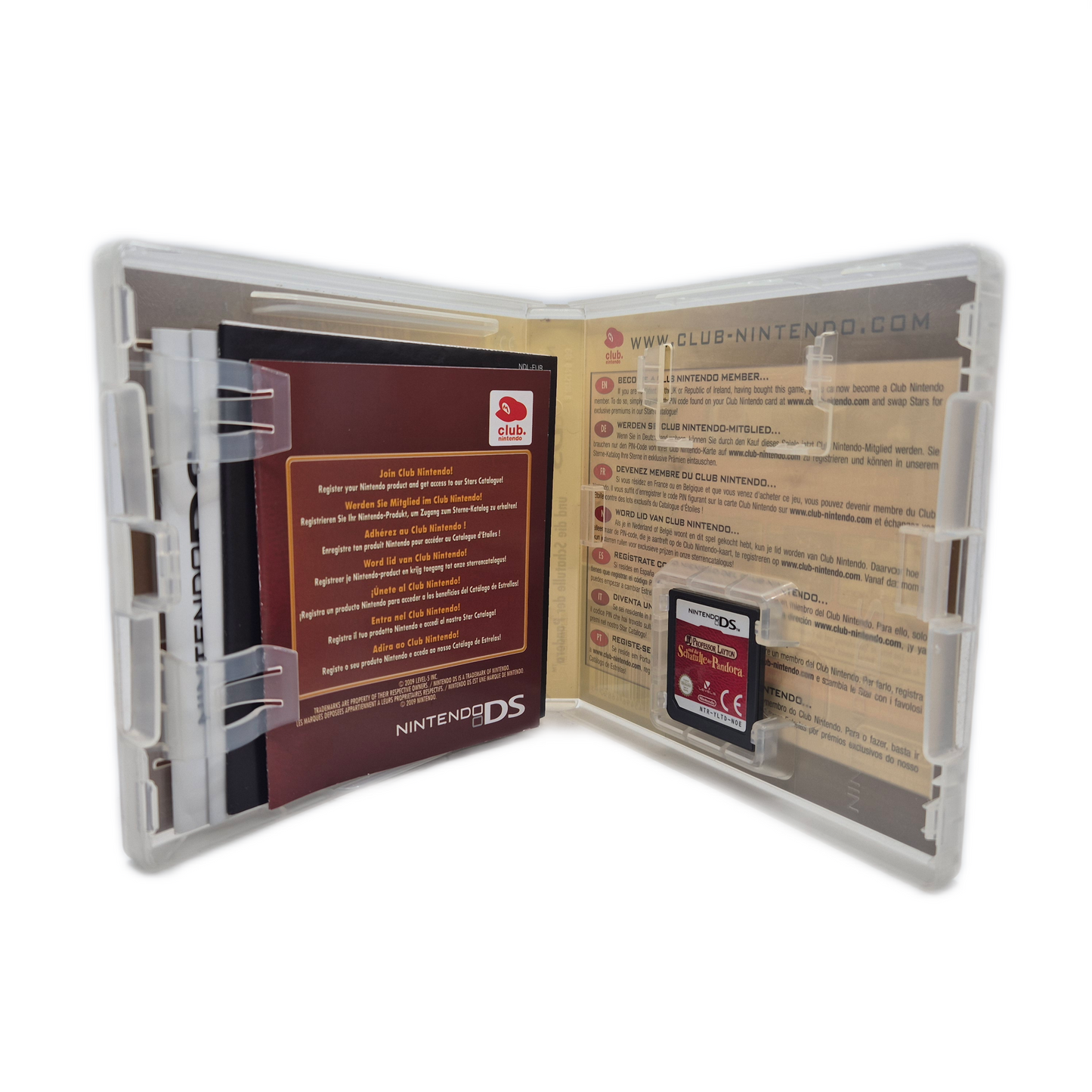 4x Professor Layton - Nintendo DS Spiele