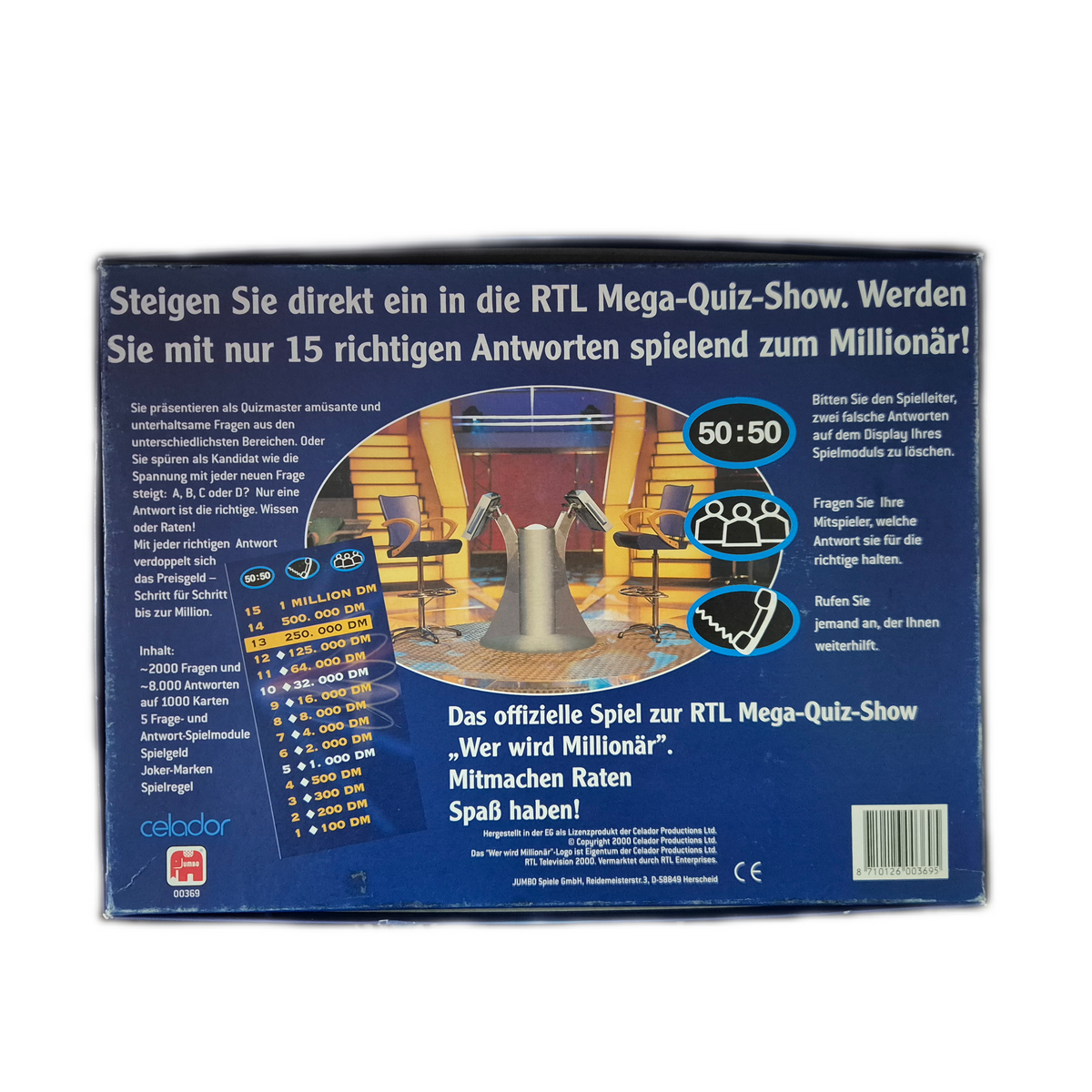 Wer wird Millionär - Ausgabe 2000 mit DM - Jumbo