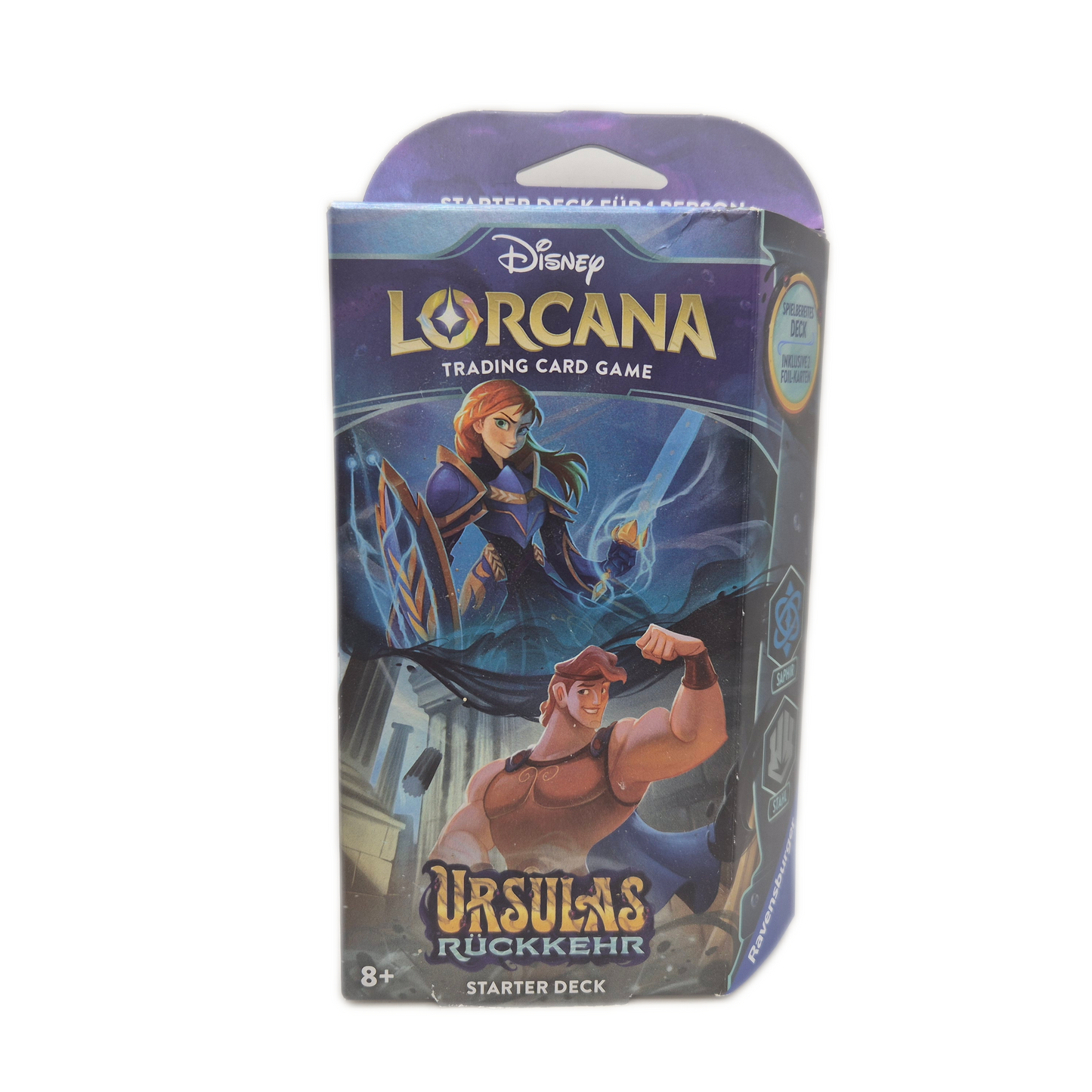 Disney Lorcana - Ursulas Rückkehr - Saphir & Stahl - Starter Deck Deutsch