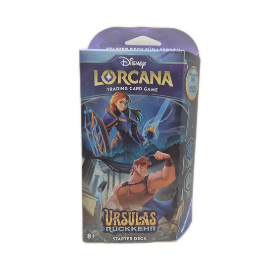 Disney Lorcana - Ursulas Rückkehr - Saphir & Stahl - Starter Deck Deutsch