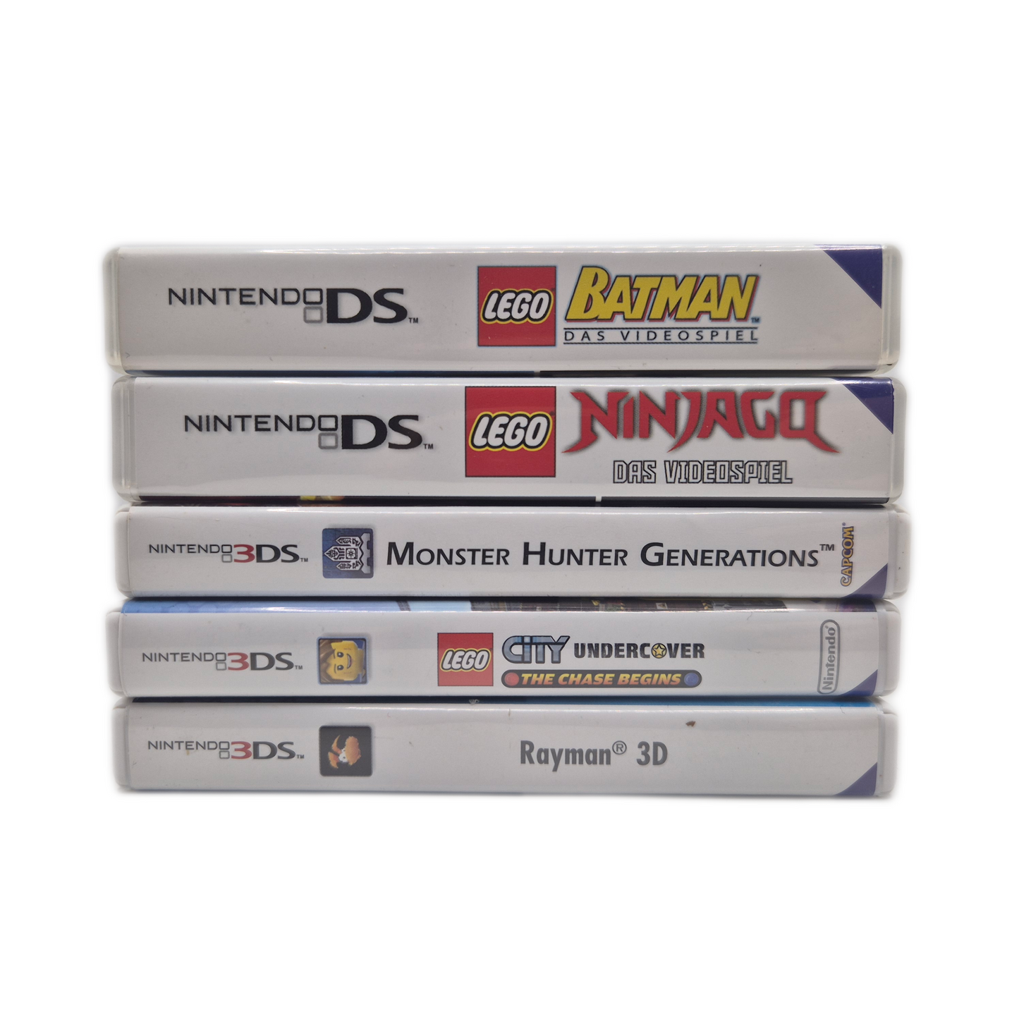 Nintendo 3DS XL weiß Konsole in OVP + Ladekabel + Spiele