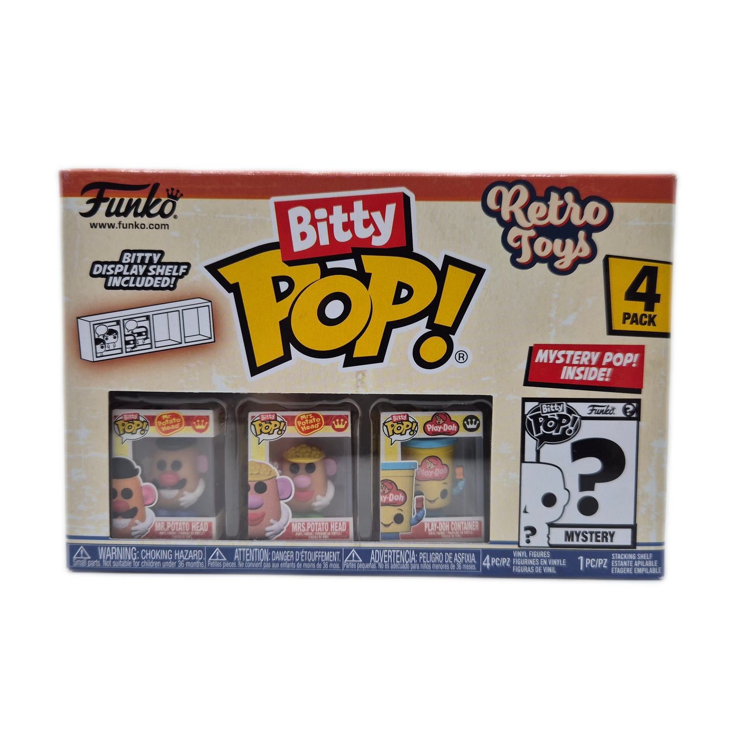 Funko Bitty Pop! Retro Toys - Mr. Potato 4er Pack