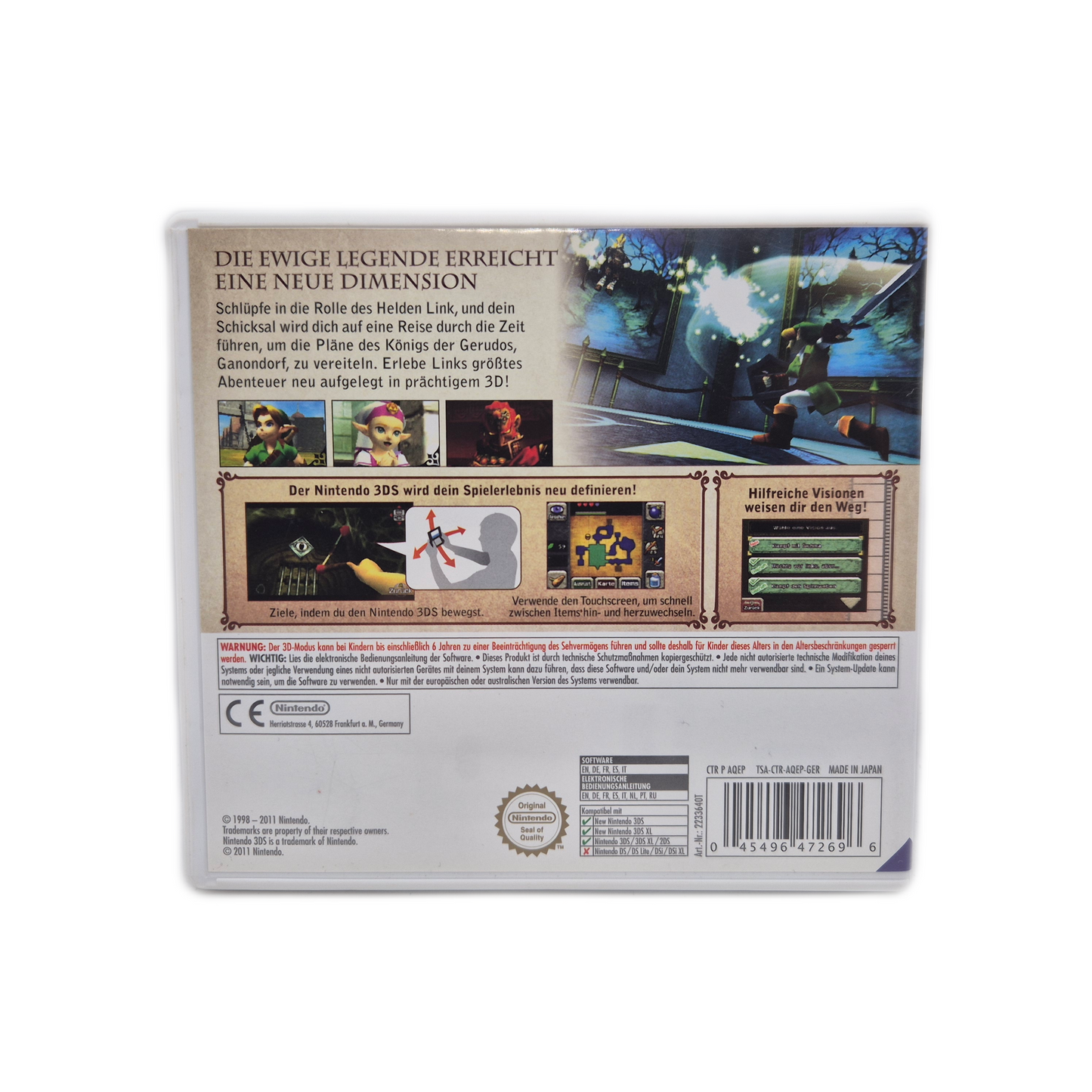 The Legend of Zelda Ocarina of Time 3D – Nintendo 3DS Spiel
