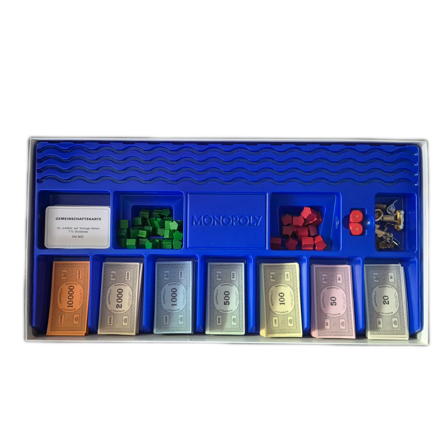Monopoly Deluxe Edition Parker 1985 - Poststraße fehlt