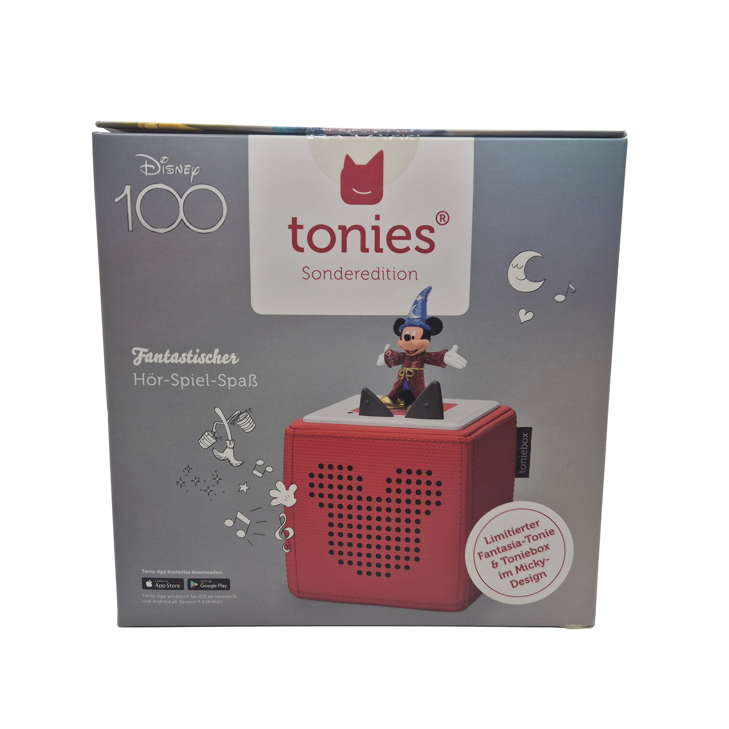 Tonies Toniebox Disney 100 Starterset limitierte Sonderedition