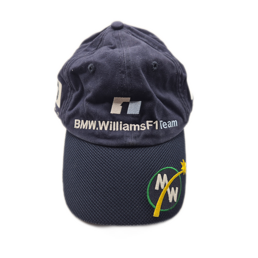 Cap Mütze Mark Webber BMW Williams F1 Team #7 2005