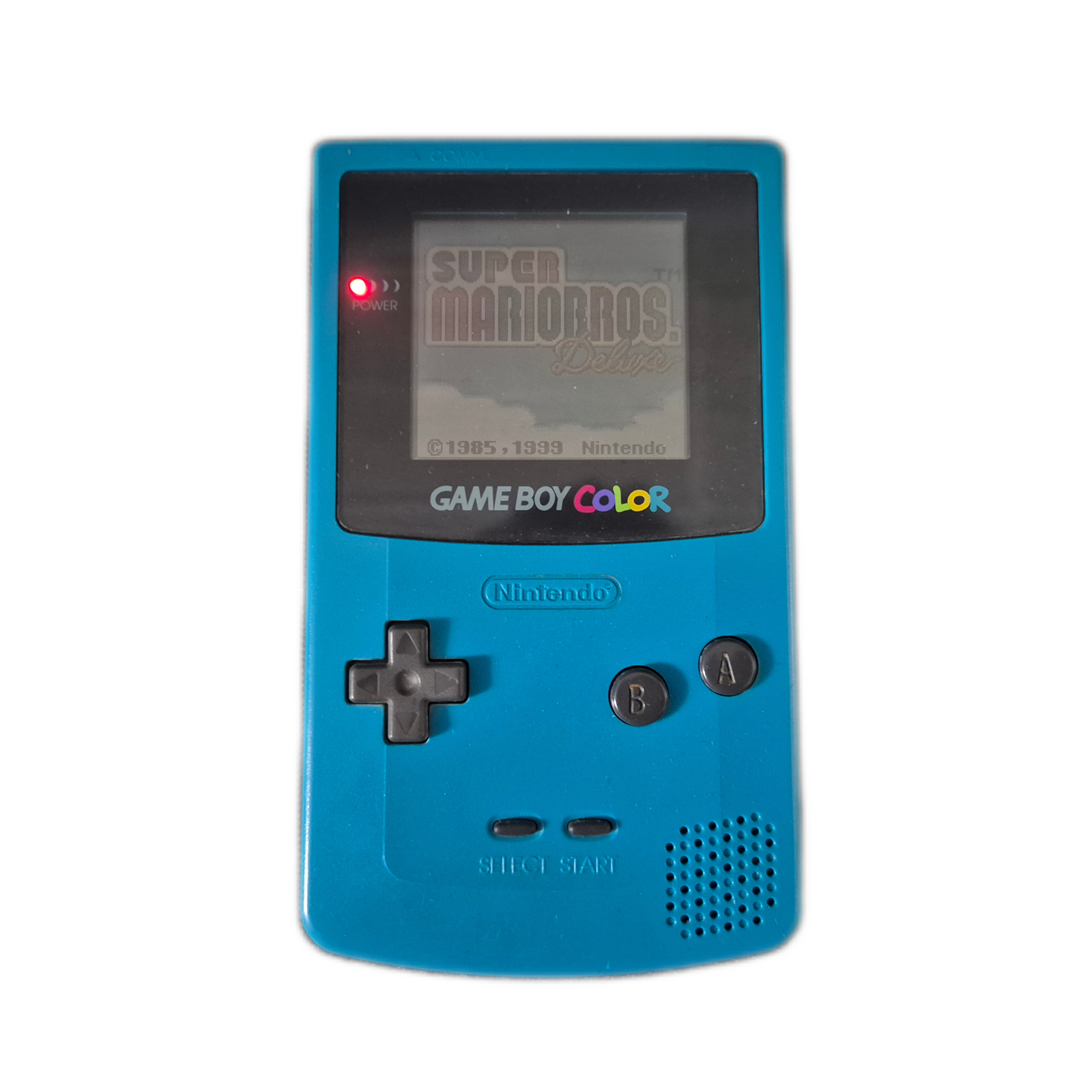 Gameboy Color Türkis mit Super Mario Bros Deluxe