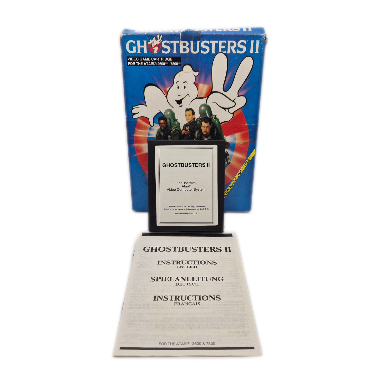 Ghostbusters II - Atari 2600 + Anleitung und OVP