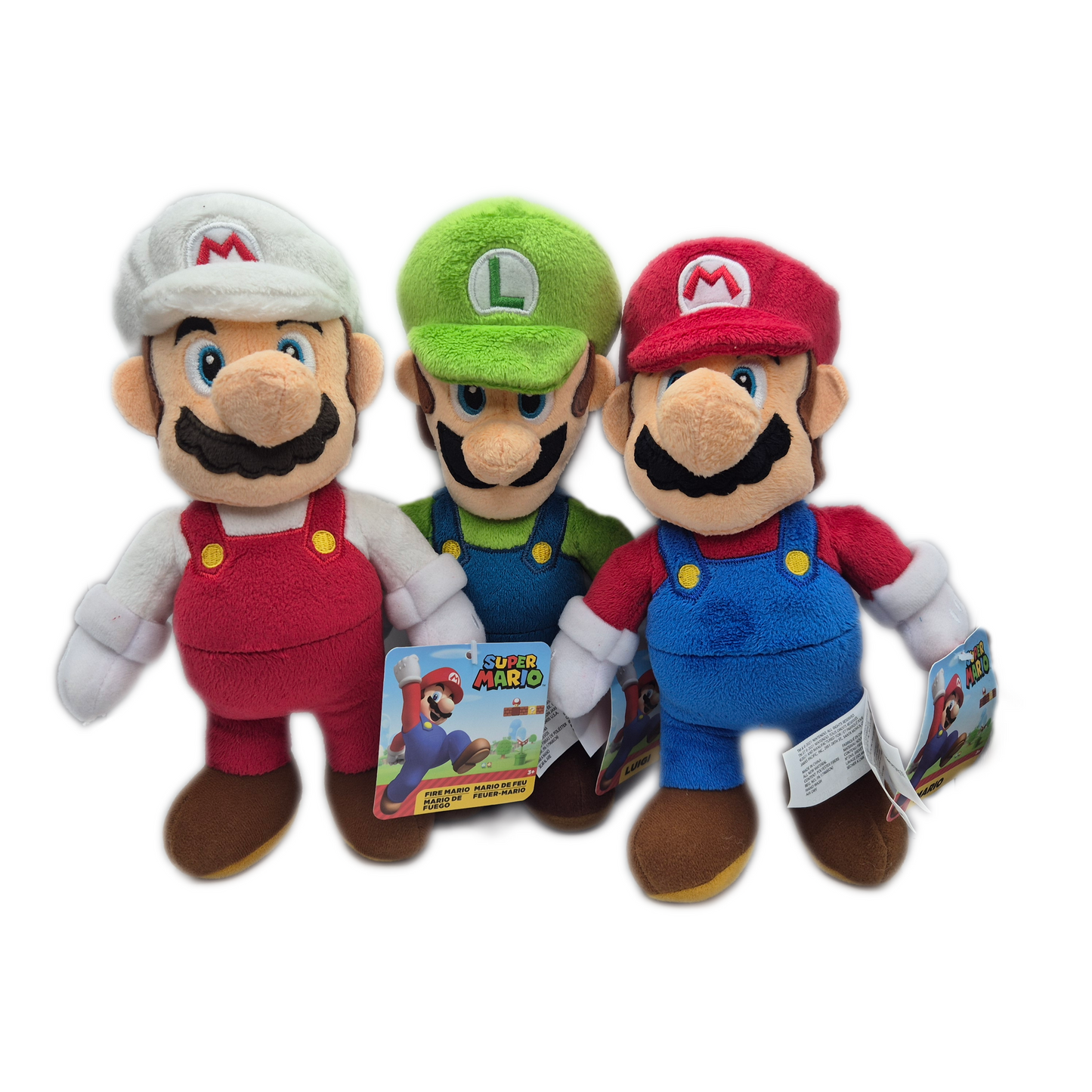 Nintendo Super Mario Luigi Plüsch ca 24 cm - Jakks