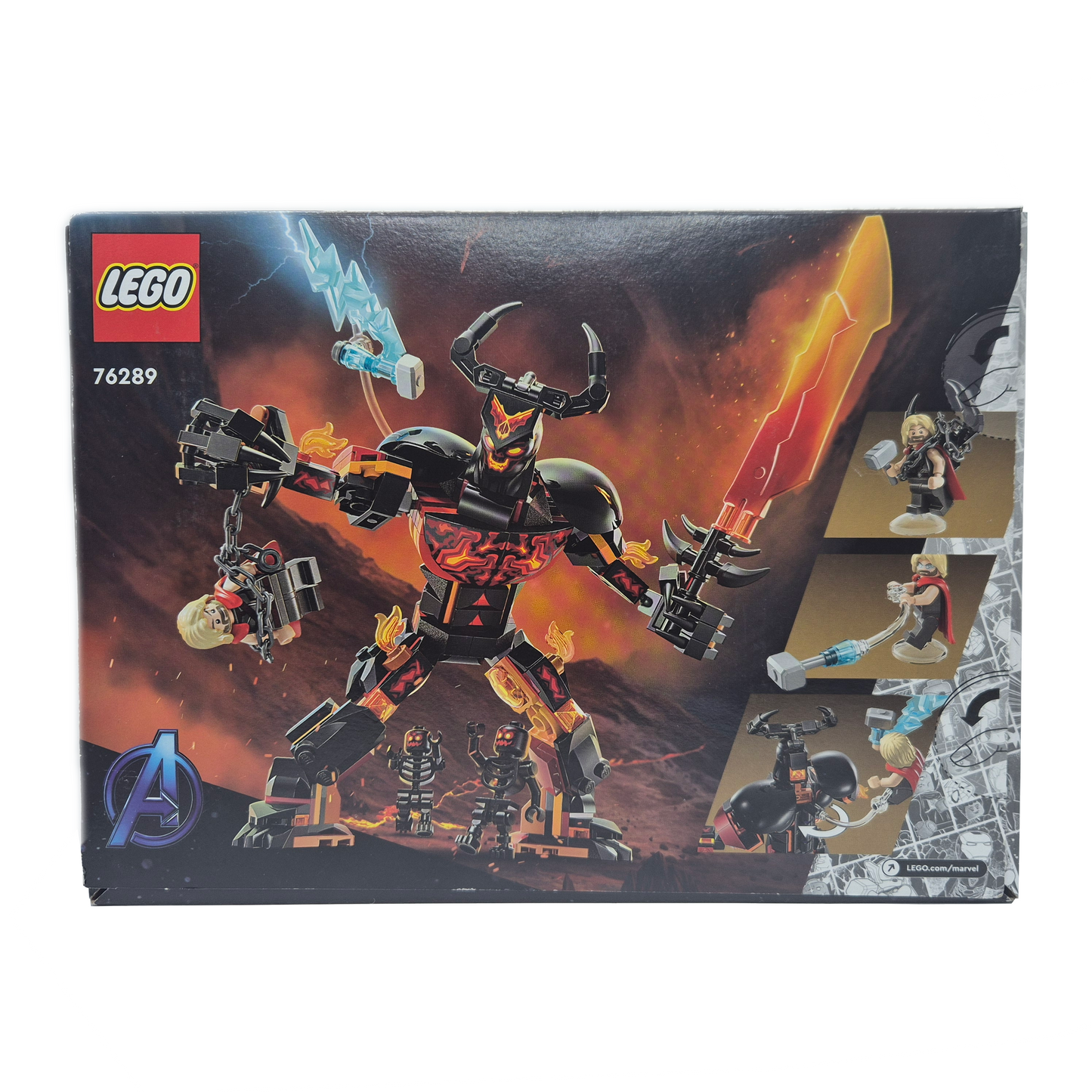 Lego 76289 - Thor vs. Surtur Baufigur - Super Heroes