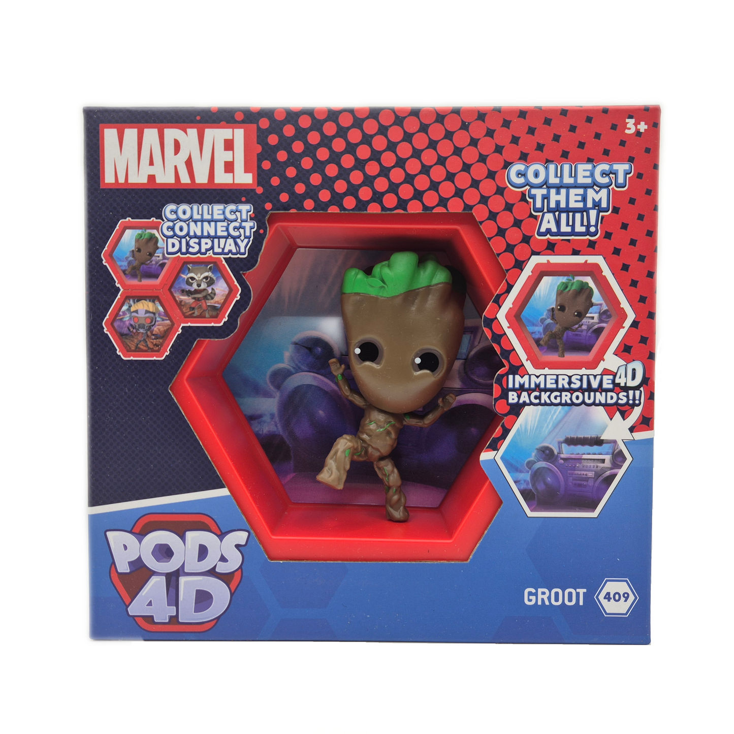 Wow! Pods 4D Connectable Collection DC, Disney, Marvel
