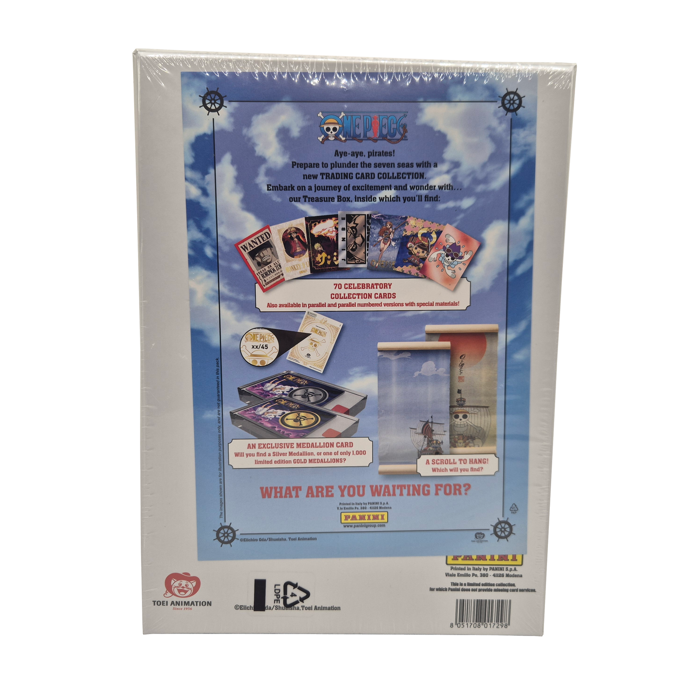 Panini One Piece Treasure Box Trading Card Collection Limited Edition - NEU