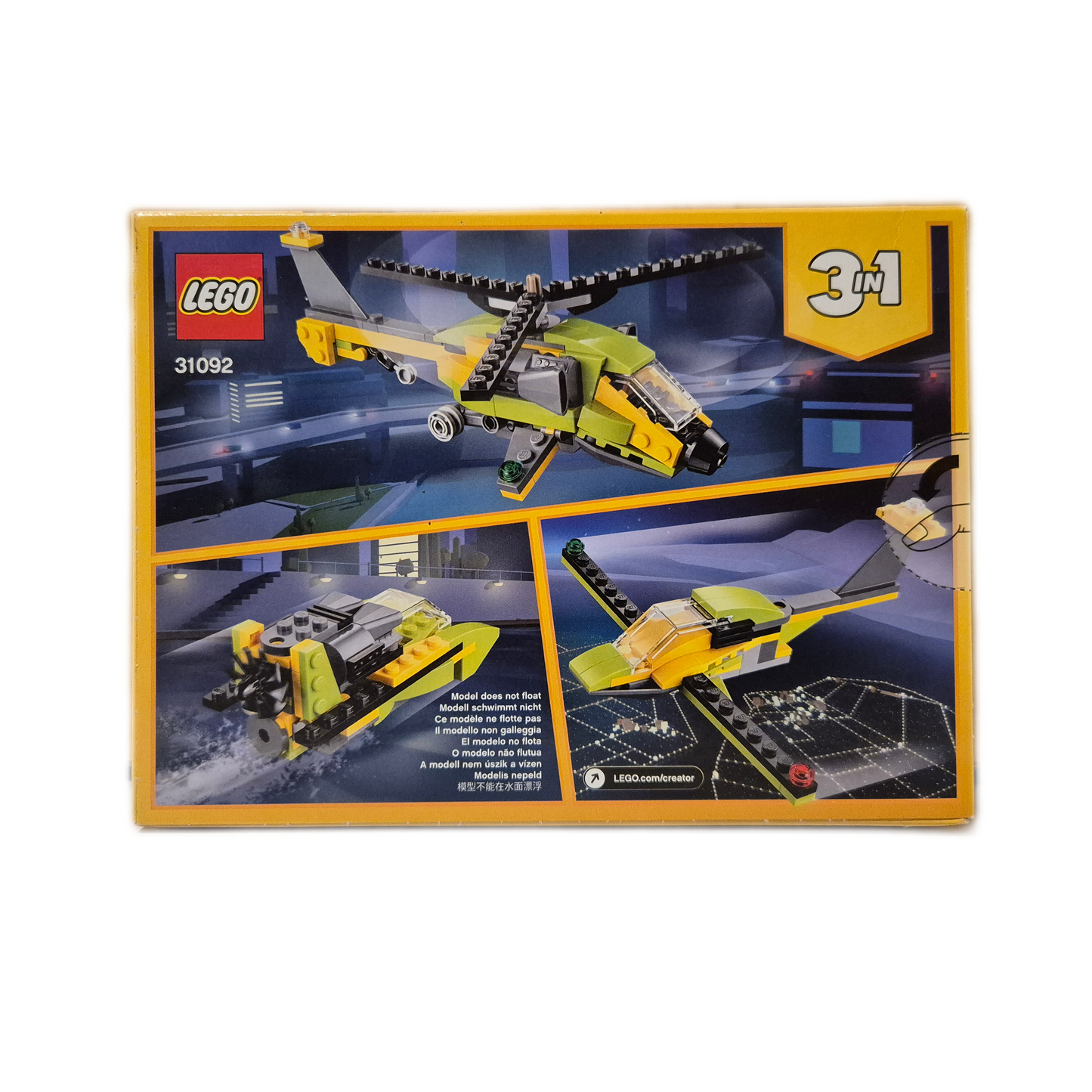 Lego 31092 - Hubschrauber-Abenteuer - Creator