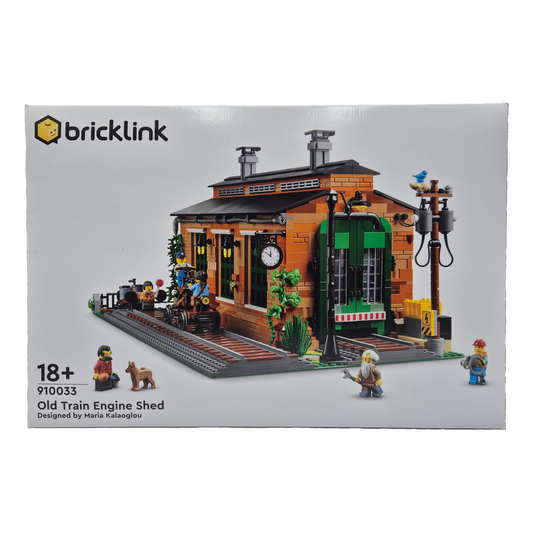 Lego 910033 - Alter Lokschuppen – Bricklink Designer Program