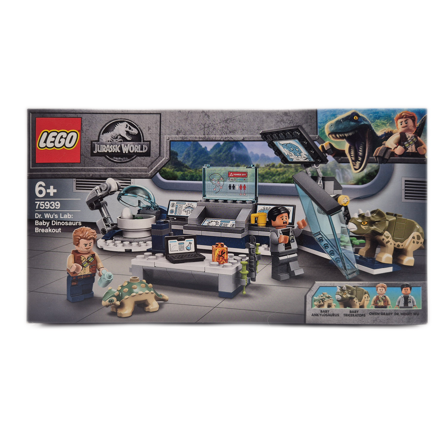 Lego 75939 - Dr. Wu’s Lab Baby Dino – Jurassic World