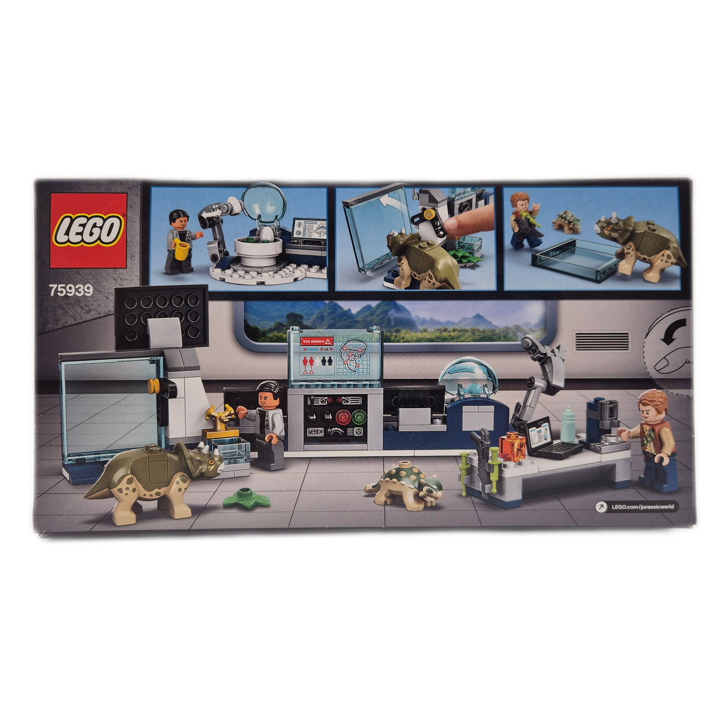 Lego 75939 - Dr. Wu’s Lab Baby Dino – Jurassic World