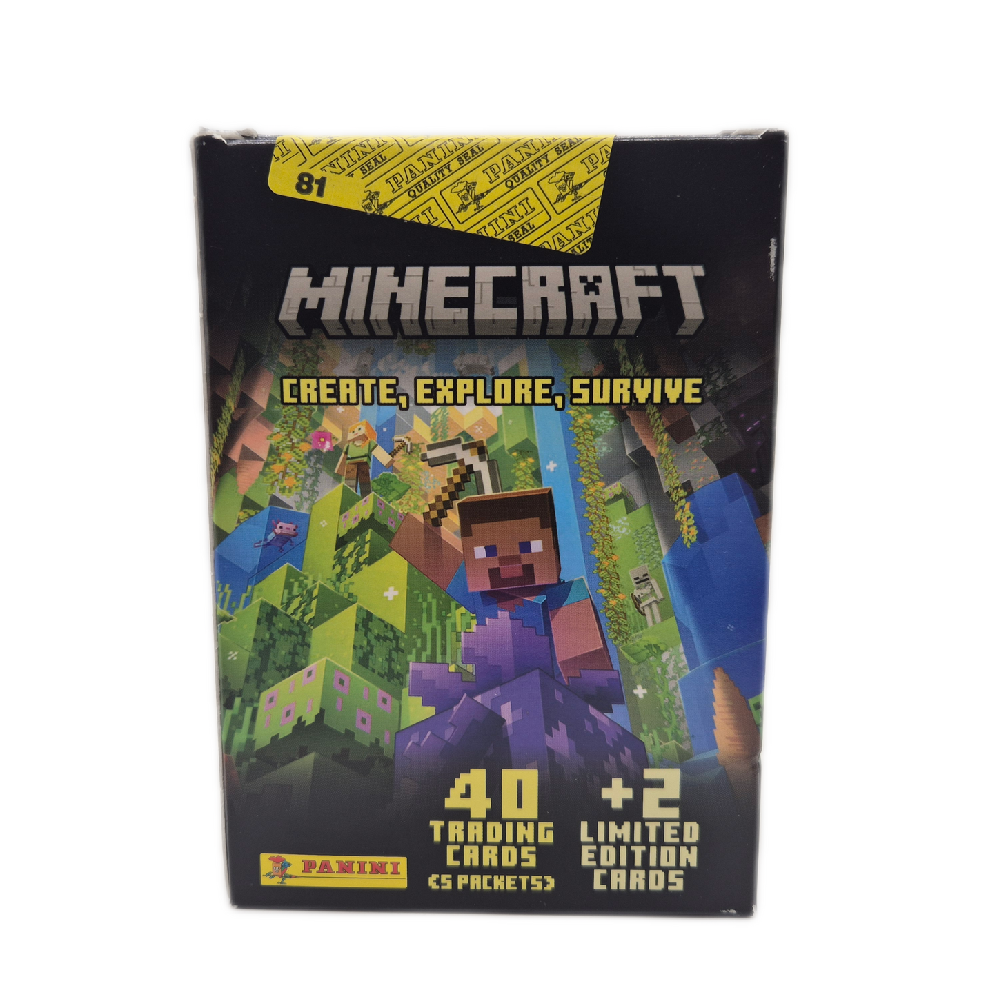 Panini Minecraft Create Explore Survive 40 Trading Cards 2023