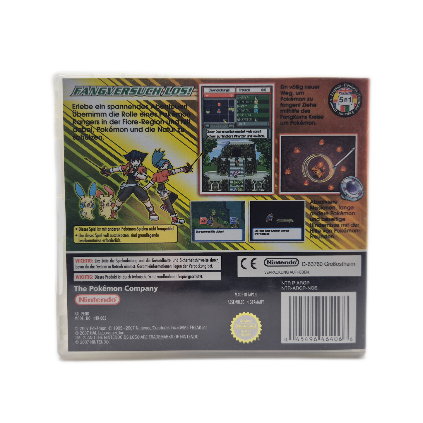 Pokemon Ranger – Nintendo DS Spiel