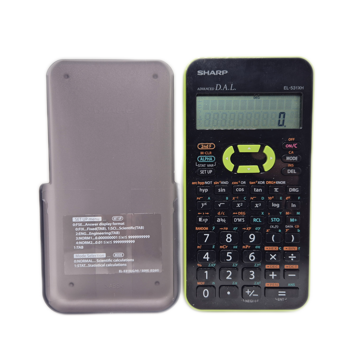 Sharp Taschenrechner – EL-531XH grün
