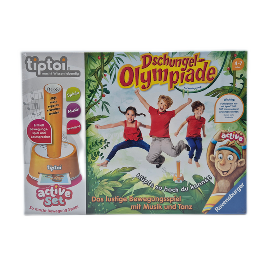 Tiptoi active Set Dschungel-Olympiade (Kinderspiel)
