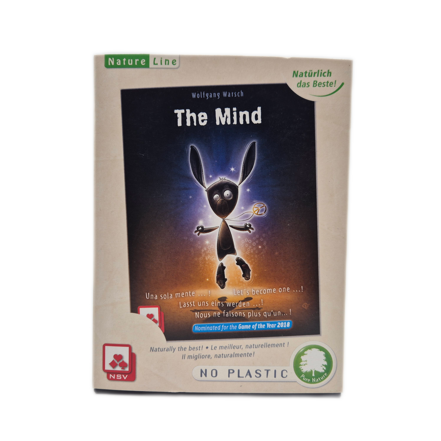 The Mind - Natureline Nürnberger Spielkarten Verlag Kartenspiel