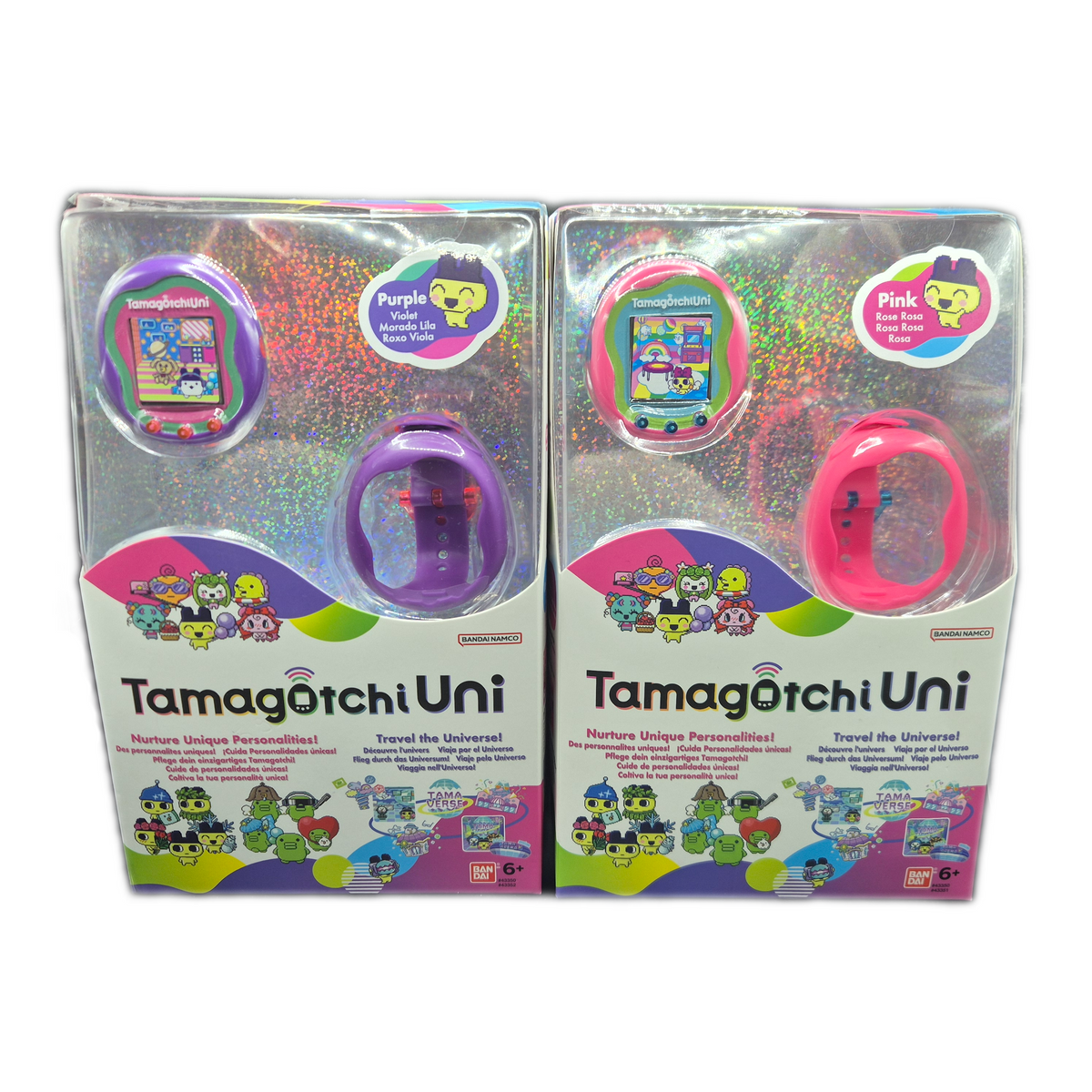 Bandai Tamagotchi Uni Pink Lila - Neu OVP