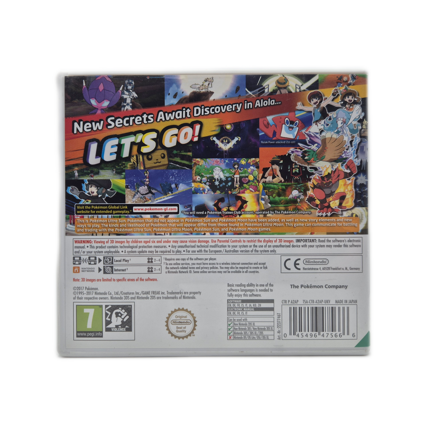 Pokemon Ultra Sun – Nintendo 3DS Spiel
