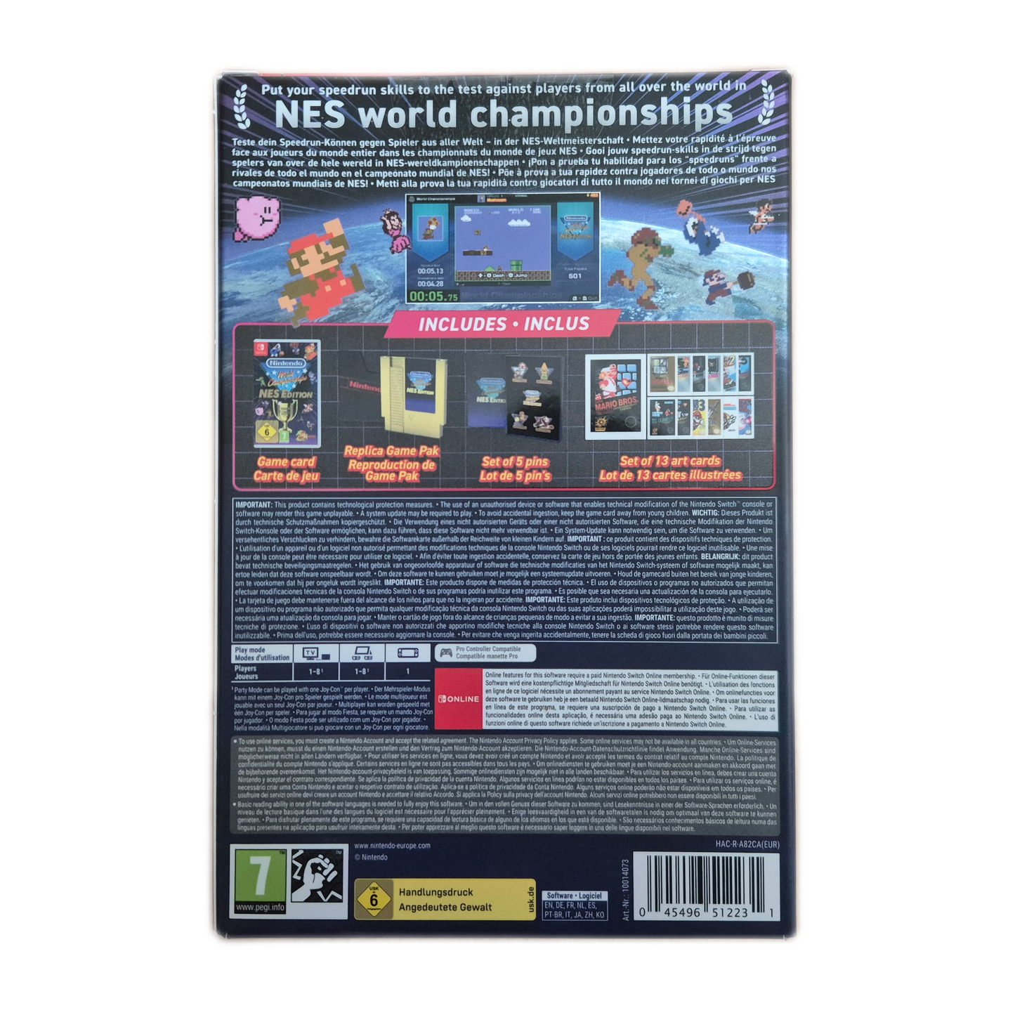 Nintendo Switch World Championships NES Edition Deluxe Set – Neu