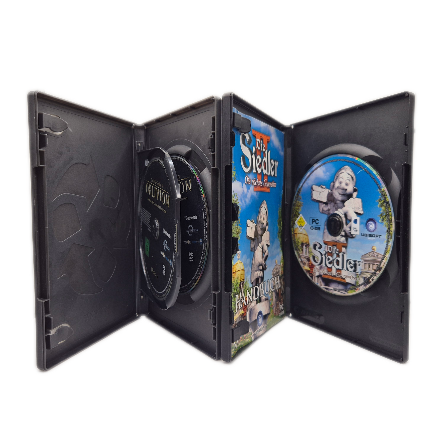 PC Spiele Bundle - Oblivion, Siedler, Star Wars, Gothic 3 (9 Spiele)
