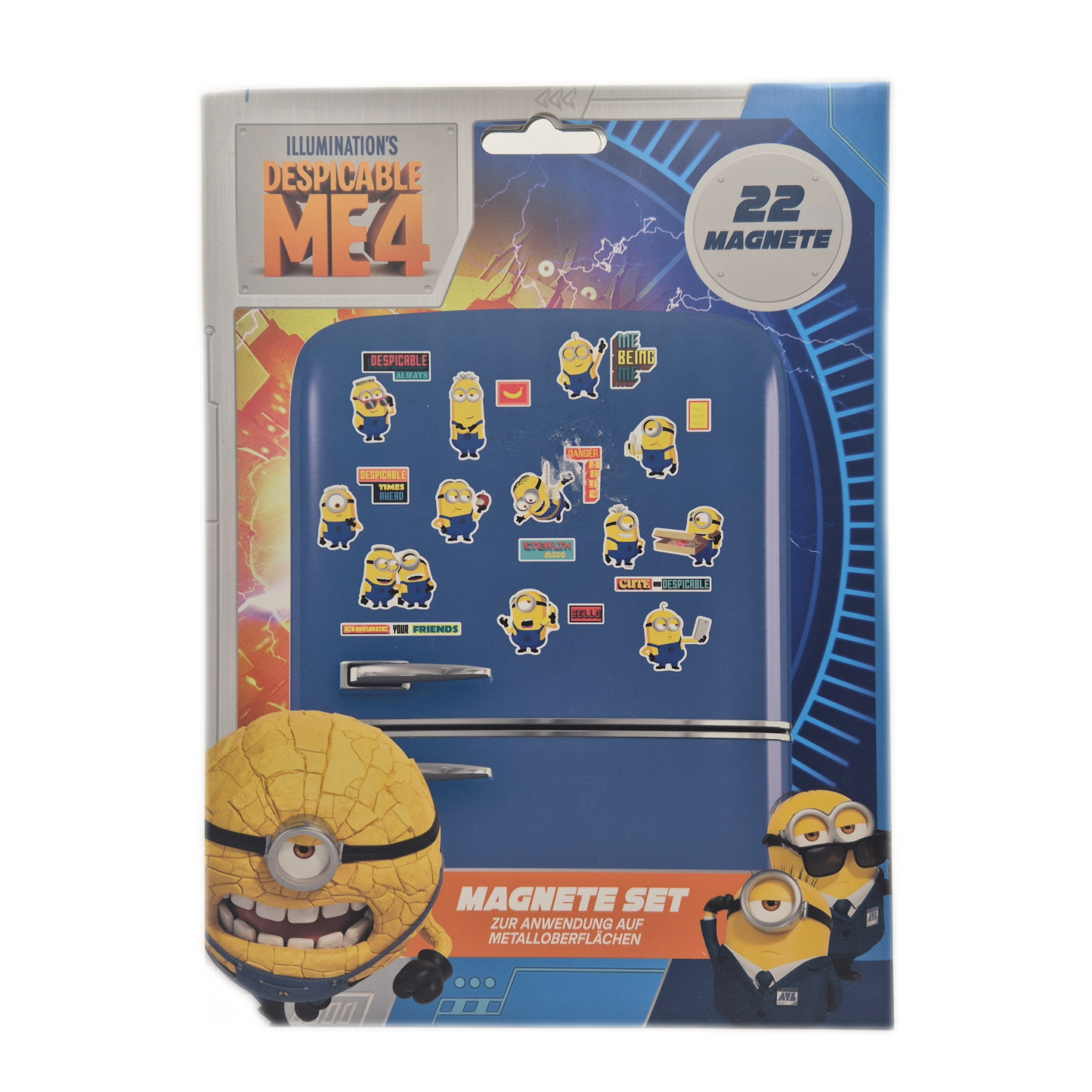 Minions Magnet Set 22 Teile Kühlschrankmagnet