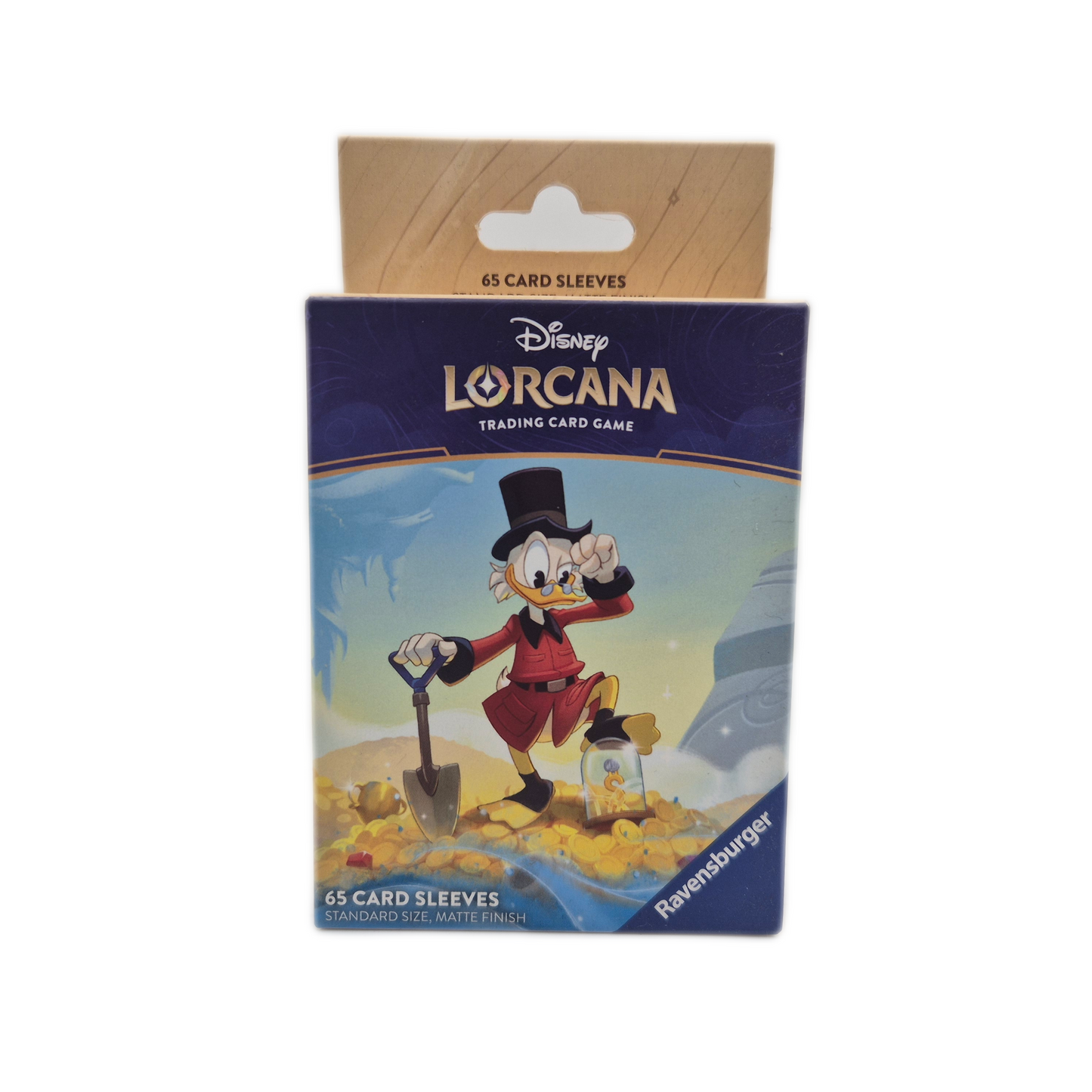 Disney Lorcana Die Tintenlande 65 Card Sleeves / Kartenhüllen - Dagobert Duck