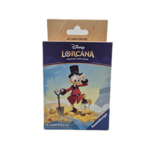 Disney Lorcana Die Tintenlande 65 Card Sleeves / Kartenhüllen - Dagobert Duck