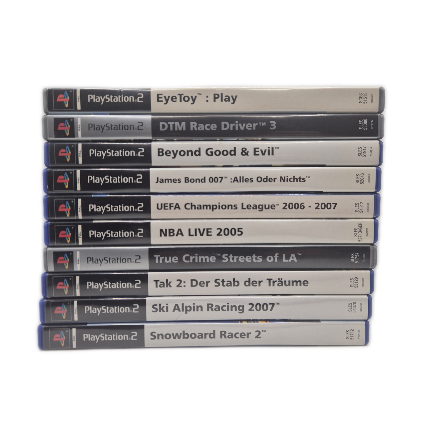 PlayStation 2 Spiele Bundle - NBA, Tak 2, Snowboard, James Bond (10 Spiele)