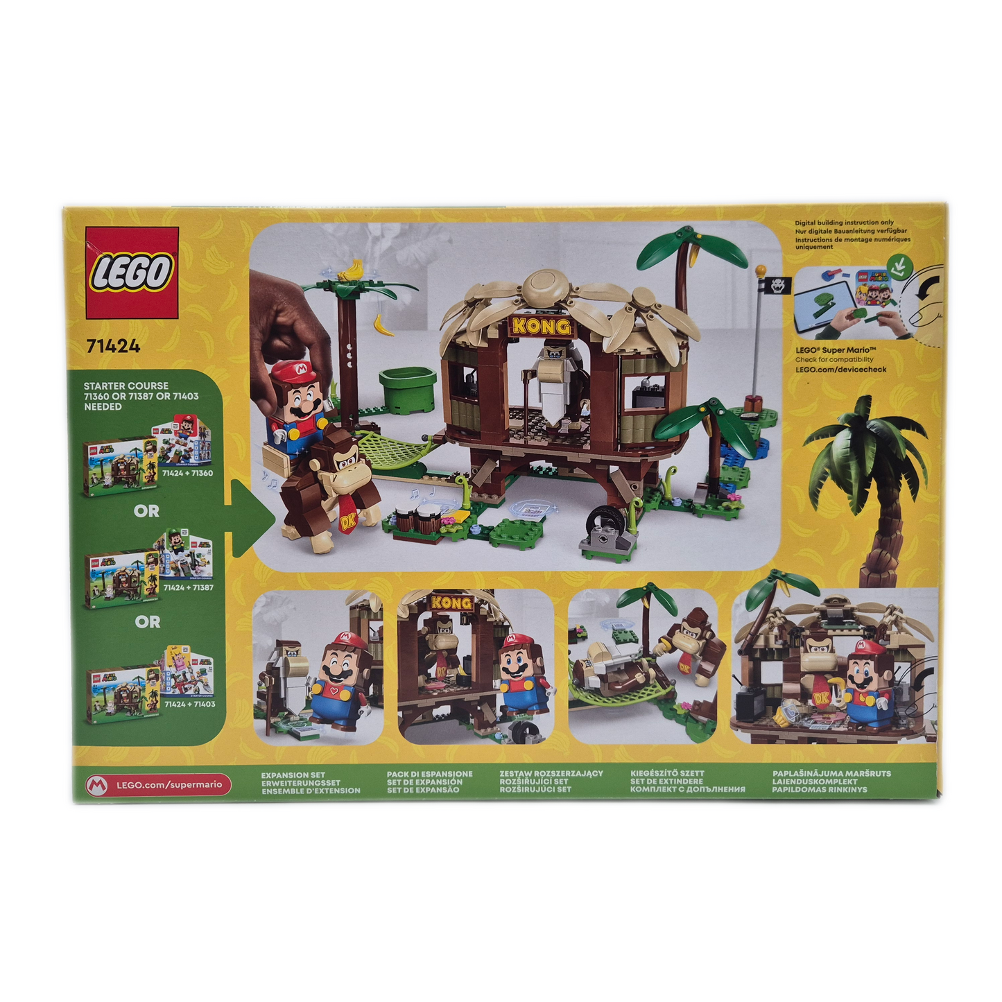 Lego 71424 - Donkey Kongs Baumhaus – Erweiterungsset - Super Mario