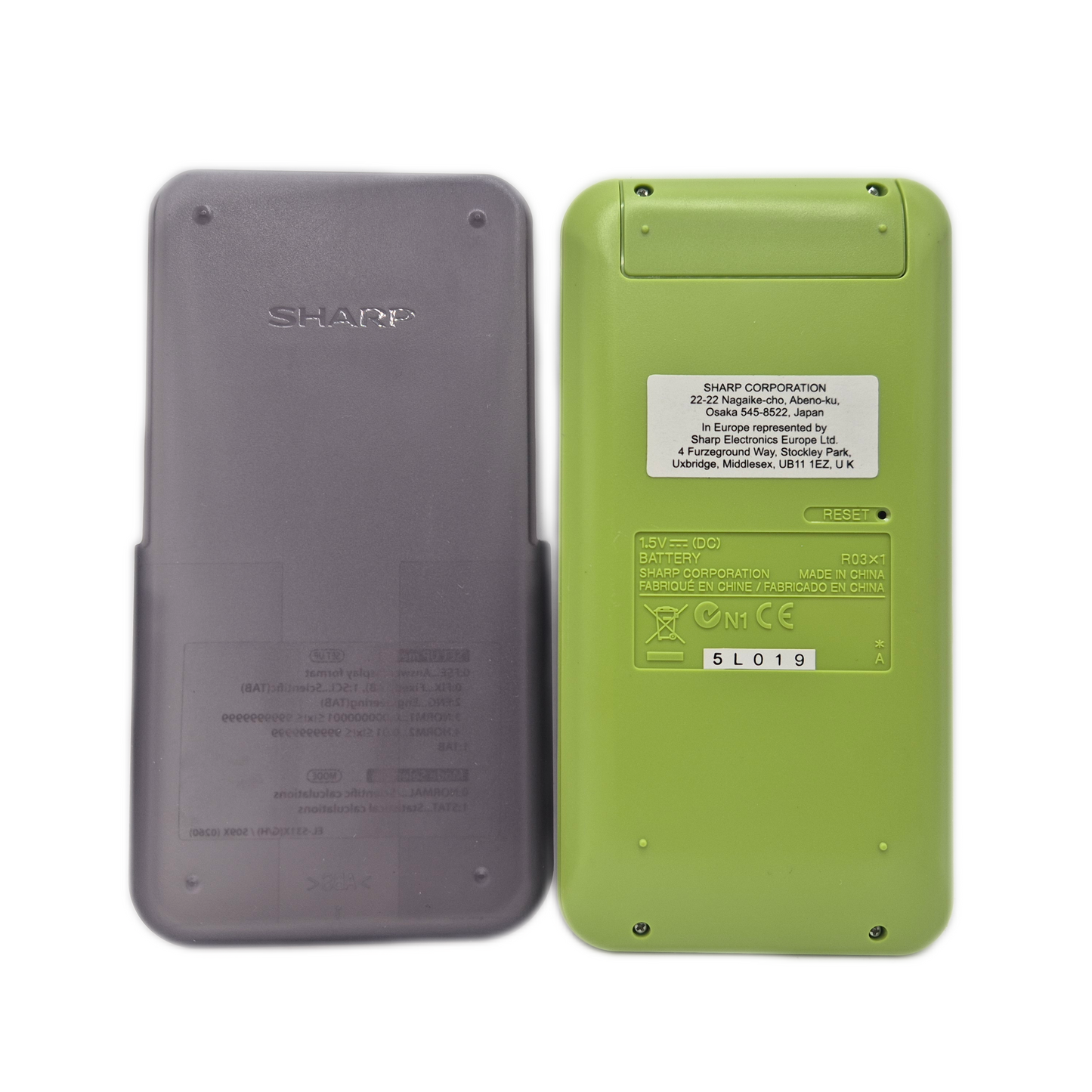 Sharp Taschenrechner – EL-531XH grün