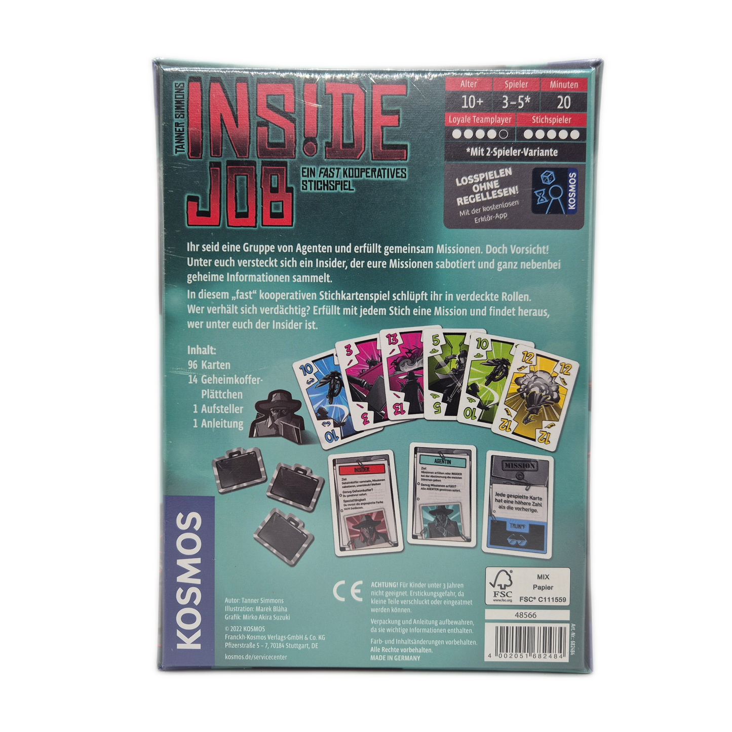 Inside Job Kosmos 3-5 Spieler NEU