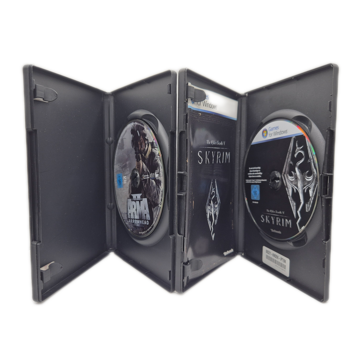 PC Spiele Bundle (ab 16) - Diablo, Blacksad, Counter Strike , Skyrim (9 Spiele)