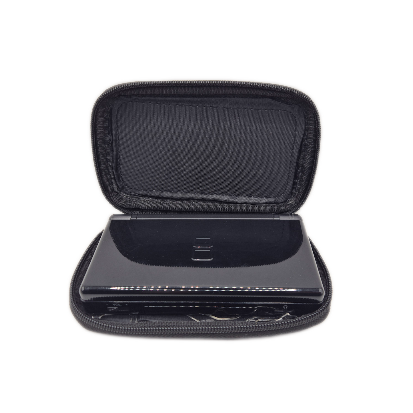Nintendo DS Lite Schwarz Konsole + 7 Spiele – Gebraucht