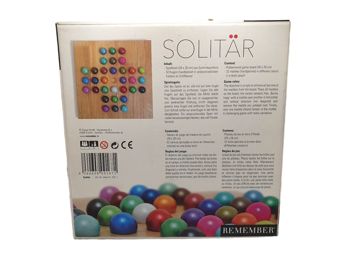 Remember Brettspiel Solitär