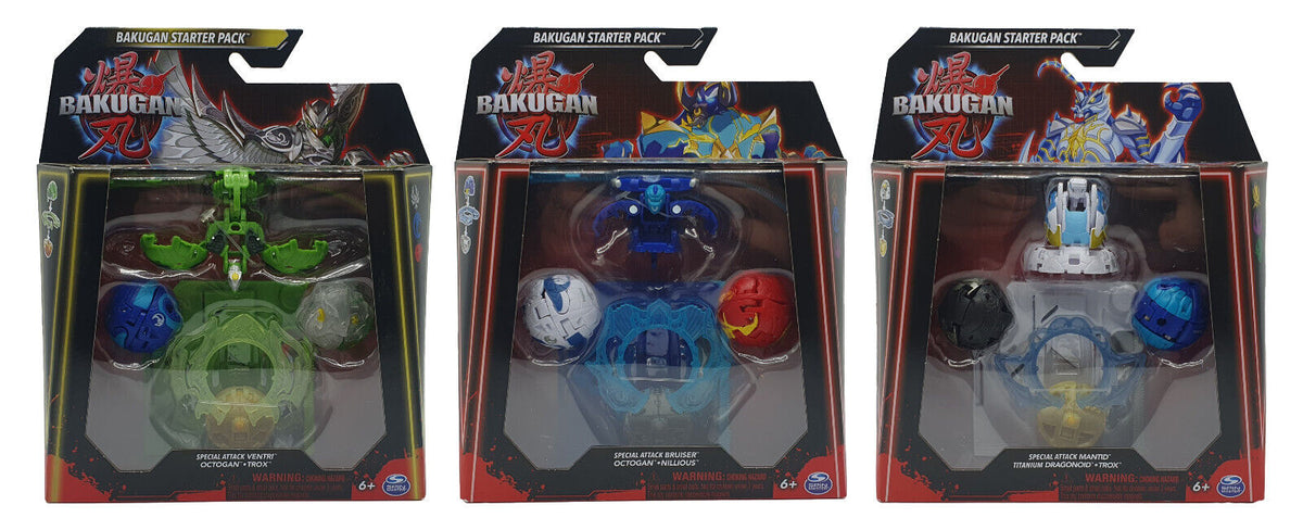 Bakugan Starter Pack 3er - Special Attack - Spin Master