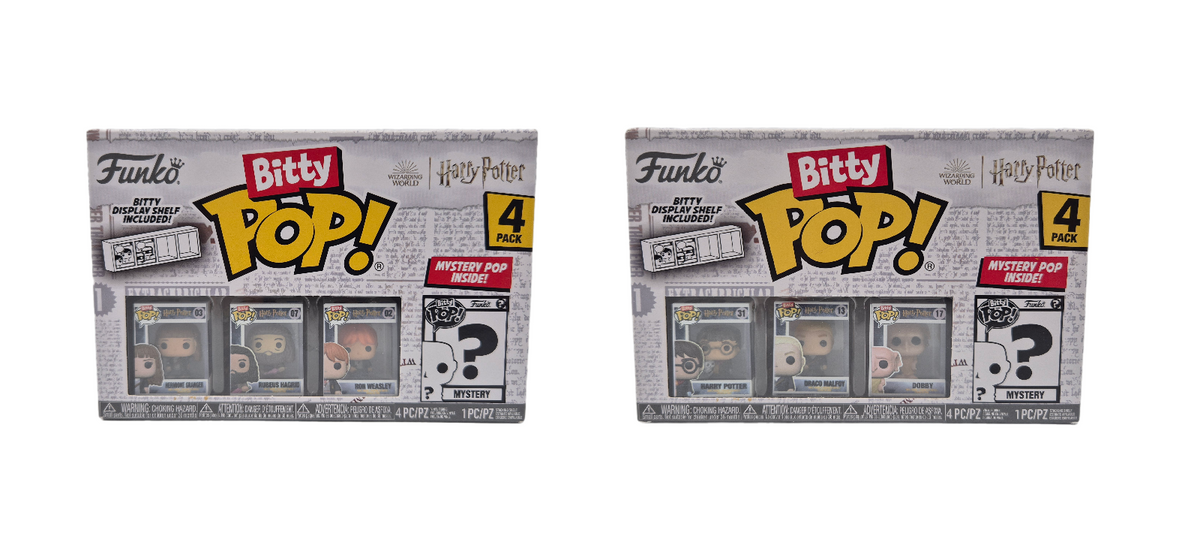 Harry Potter Bitty POP! Vinyl Figuren 4er-Pack 2,5 cm - Funko Pop