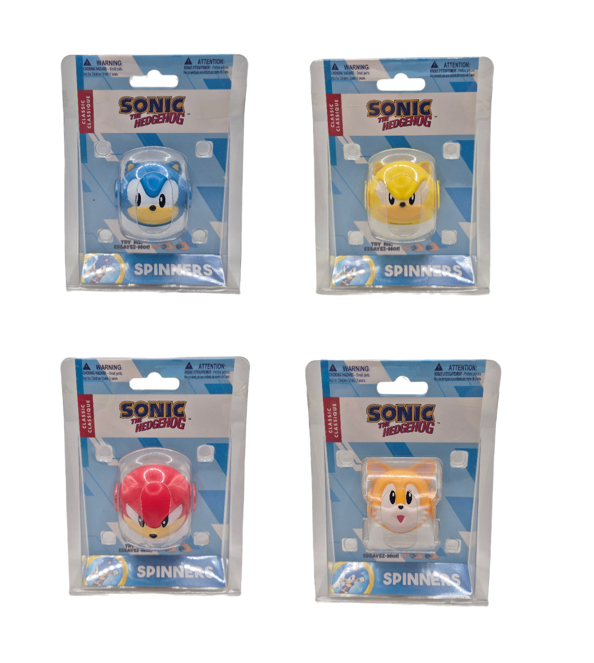SEGA Sonic The Hedgehog Spinner: Tails - ca. 5cm groß NEU & OVP TOP Just Toys